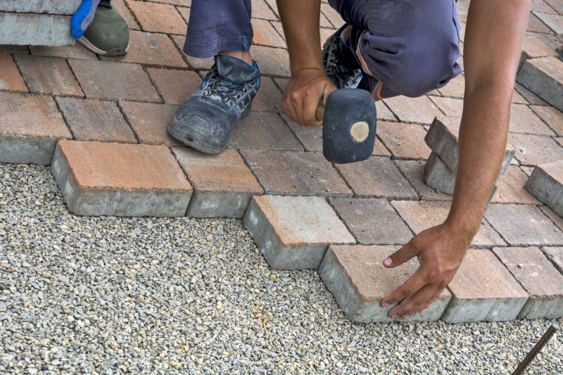 Brick Flooring Installation