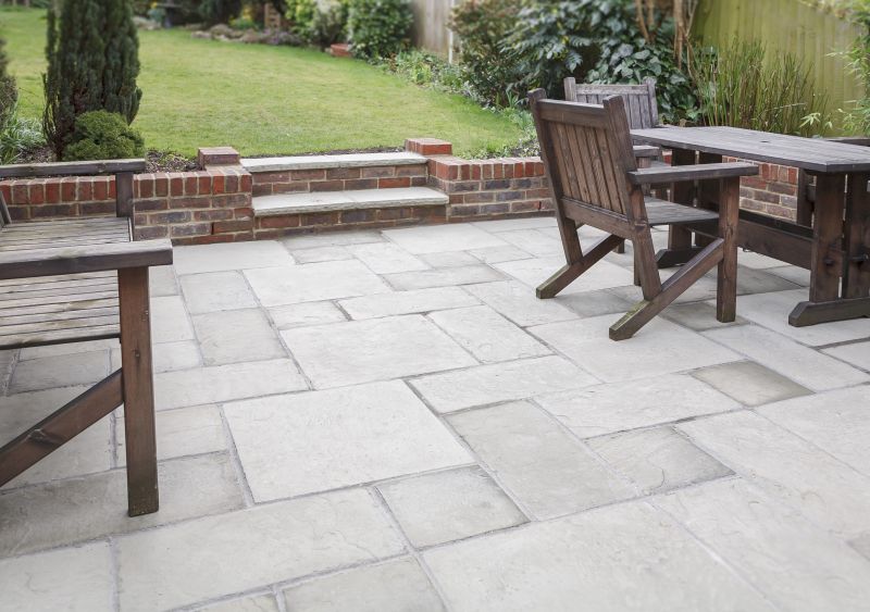 Outdoor Masonry Patio