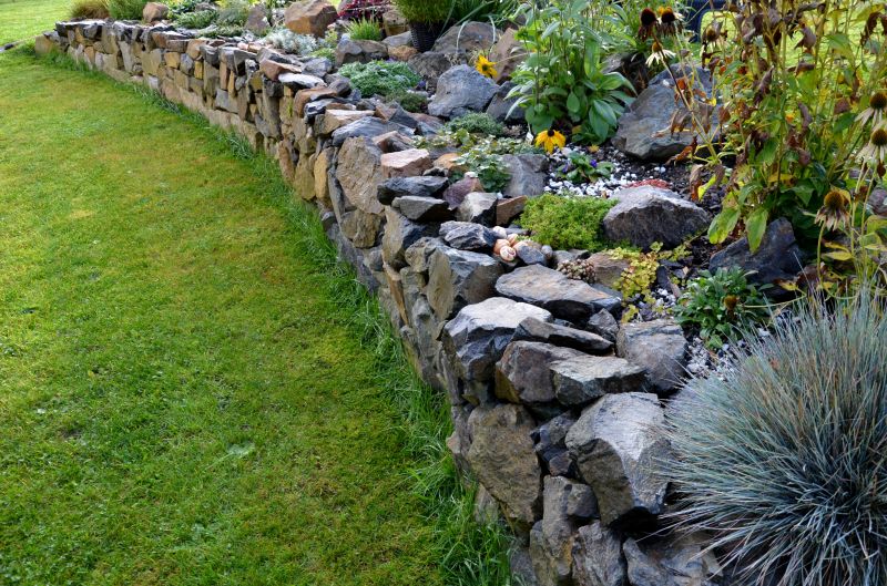 Stone Wall Feature