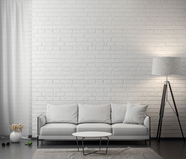 White Brick Installation in Battle Ground