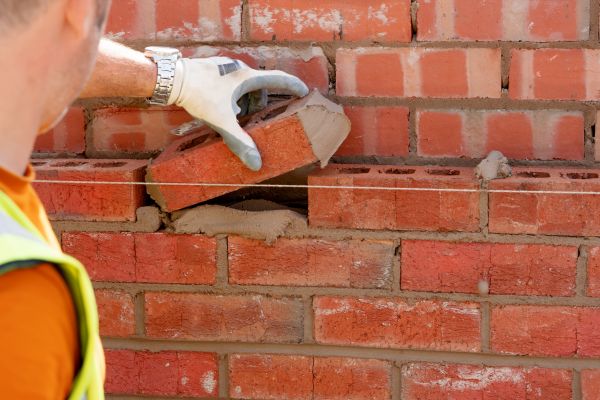 Red Brick Installation in Battle Ground