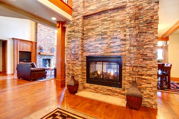 Stone Hearth Installation in Battle Ground